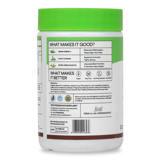 OZiva Plant Based Omega Multi for Men & Women | Swadesiicart