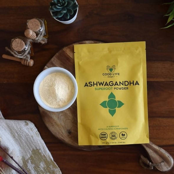 Good Lyfe Project Organic Ashwagandha Superoot Powder | Swadesiicart