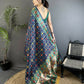 Joban Fashion Navy Blue Banarasi Soft Silk Woven Saree | Swadesiicart