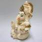 Gold Art India Peach Ivory Finish Ganesha Idol - Swadesiicart
