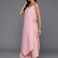 Ahalyaa Women's Traditional wear Kurta Set - Pink | Swadesiicart
