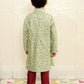 Lil Drama Boys Ethnic Kurta Pyjama - Green | Swadesiicart