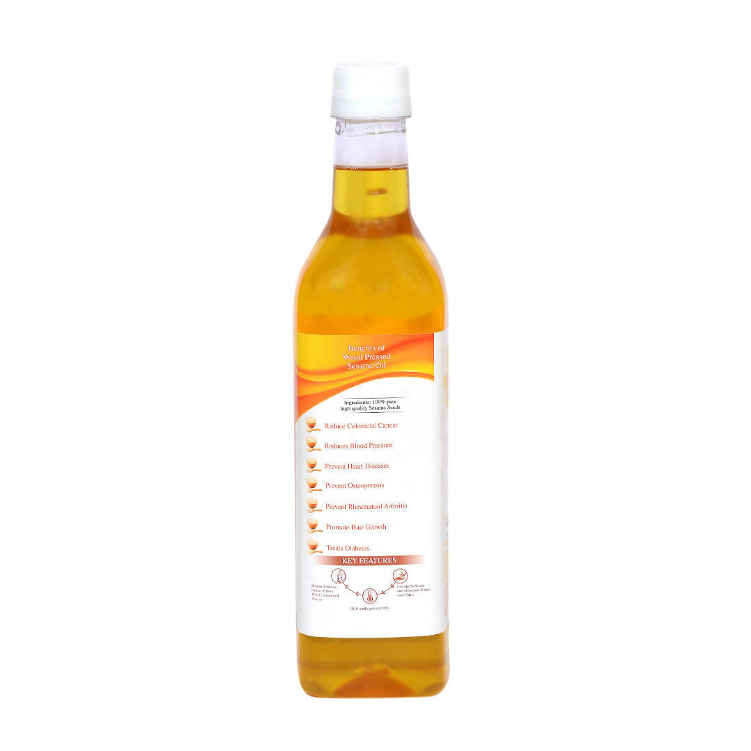 Dorjee Wellness Wood Pressed Sesame Oil - Swadesiicart