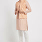 Ethnic India Pink Bundi Men's Jacket Abstract Blended | Swadesiicart