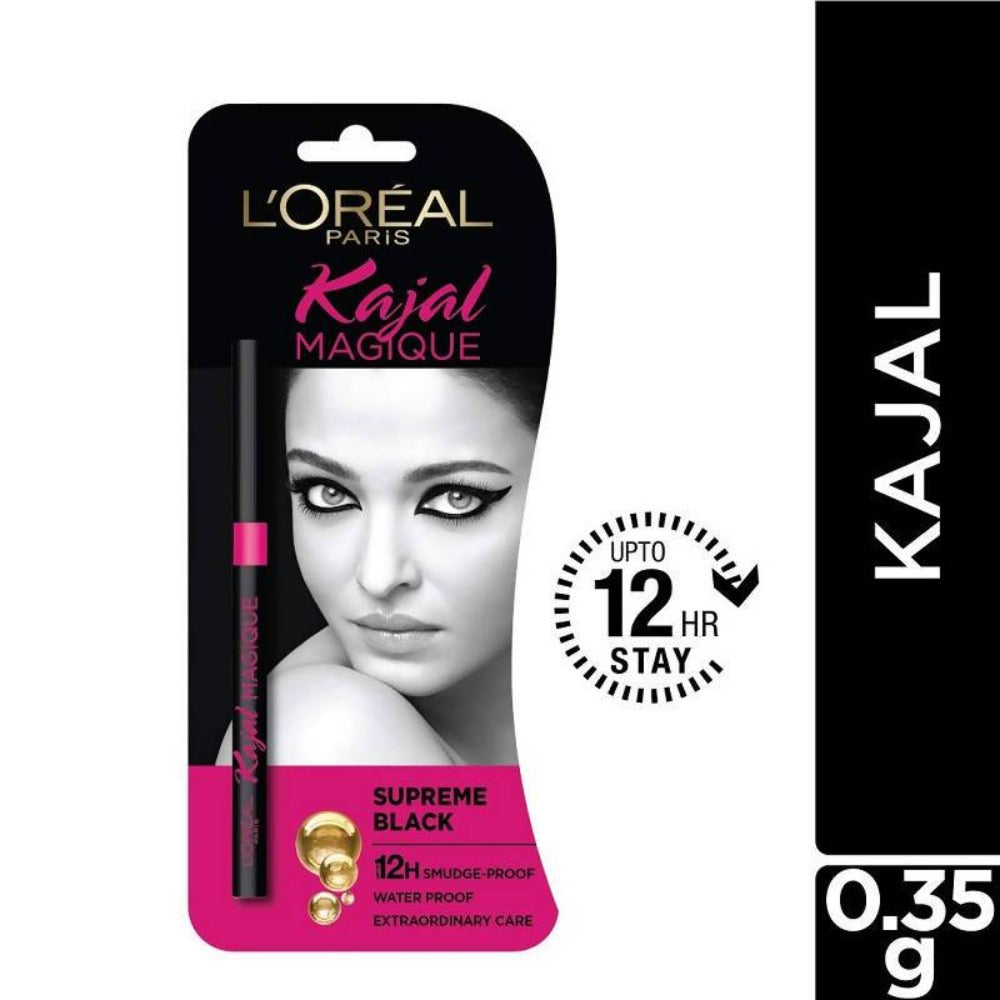 L'Oreal Paris Kajal Magique - Supreme Black - Swadesiicart