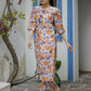 Aayaa Pure Muslin printed Multi Co-Ord Set - Multi Color - Swadesiicart