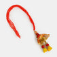 NVR Women & Men Set of 2 Yellow Peacock Design Bhaiya Bhabhi Rakhi With Roli Chawal | Swadesiicart