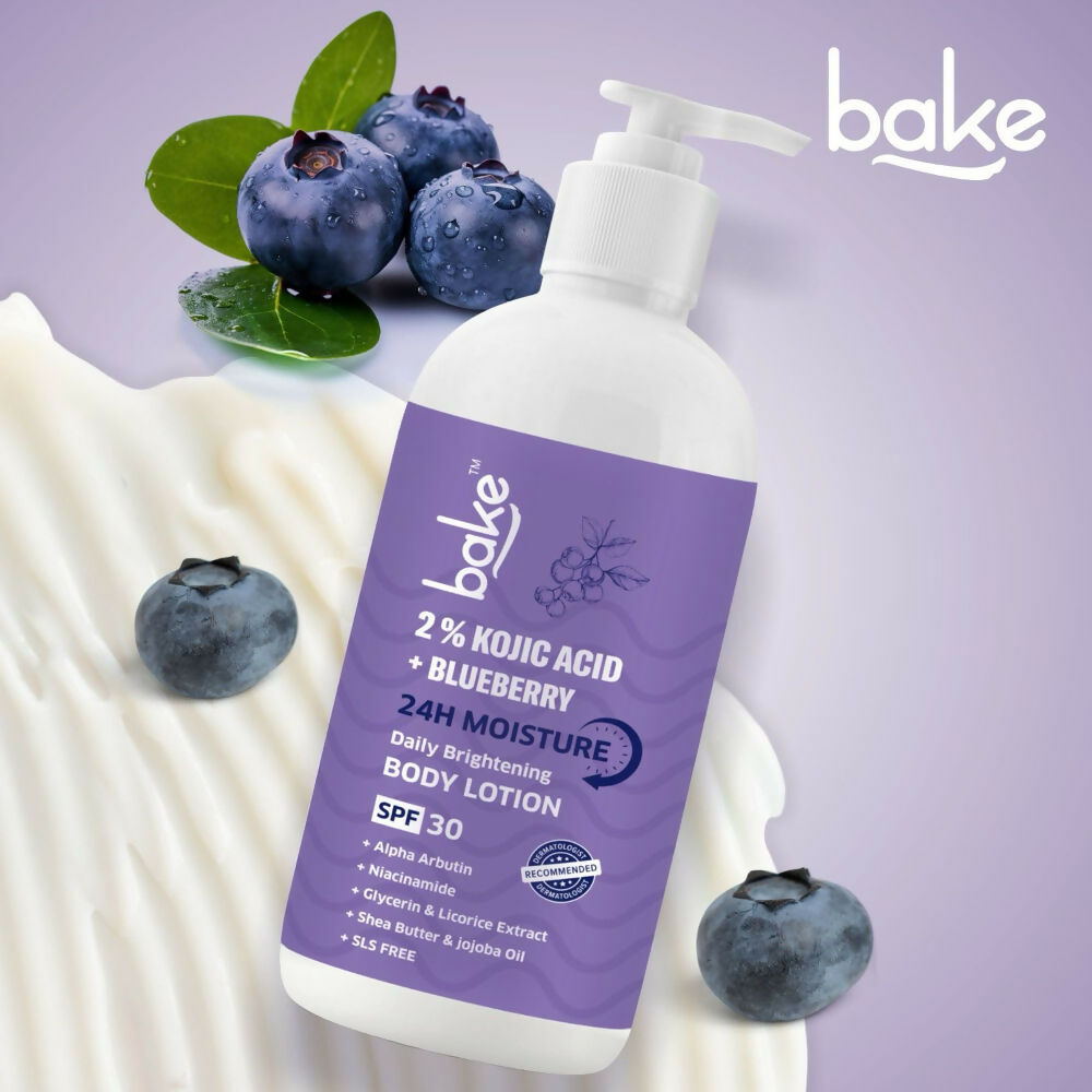 Bake 2% Kojic Acid Body Lotion SPF 30 PA+++ For Dark Spots | Swadesiicart