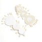 Mominos Fashion Johar Kamal Handicraft Off White Pearls Earrings - Swadesiicart