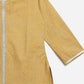 Ahalyaa Mustard Crepe Straight Kids Kurta Palazzo Set For Girls | Swadesiicart
