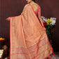 Lorenvalley Fashion Orange Soft Katan Silk Woven Design Zari Weaving Pallu Saree - Swadesiicart