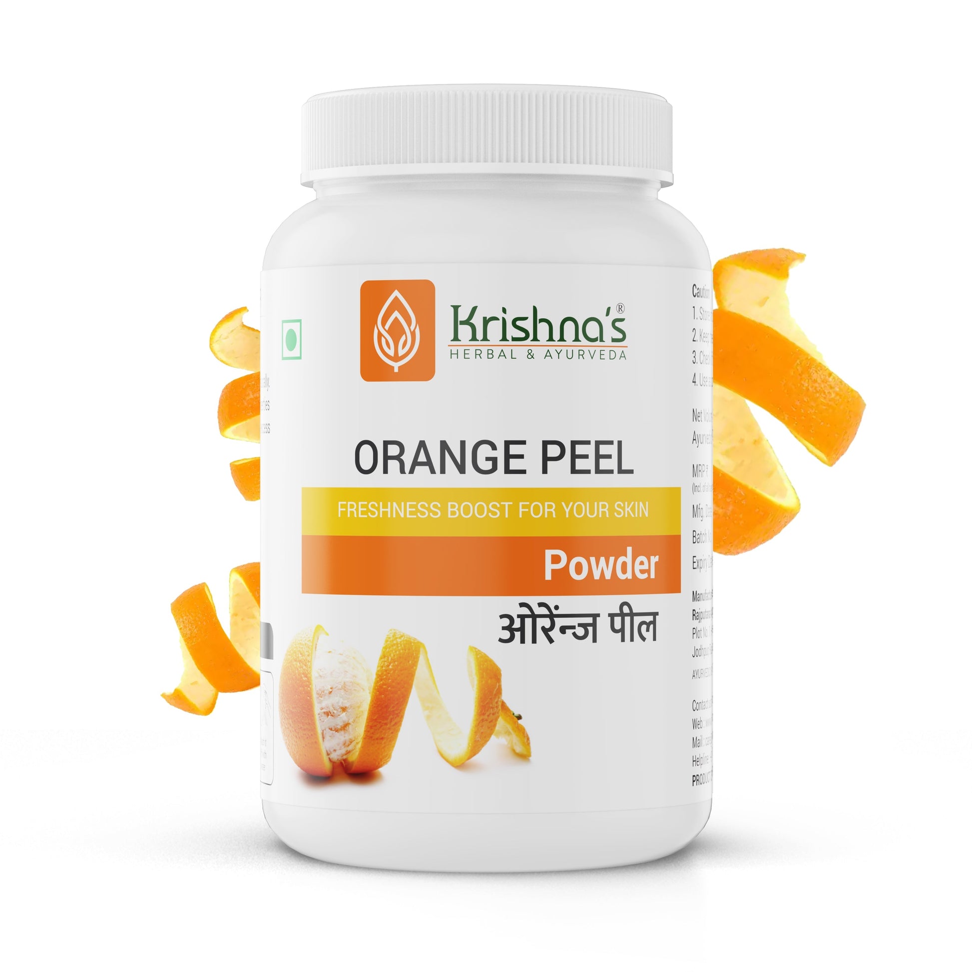 Krishna'S Herbal & Ayurveda Orange Peel Powder | Swadesiicart