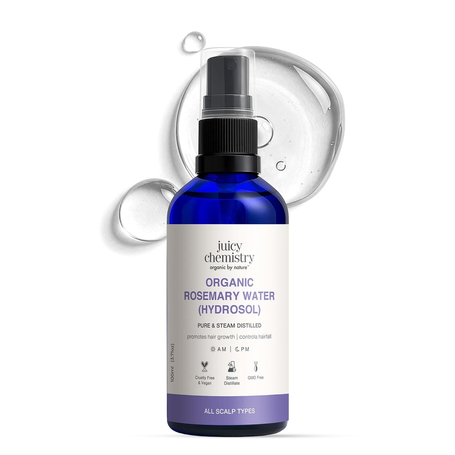 Organic Rosemary Water (Hydrosol)