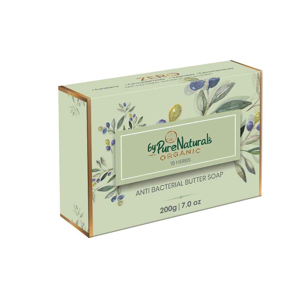byPureNaturals Organic Herbal Anti Bacterial Butter Soap