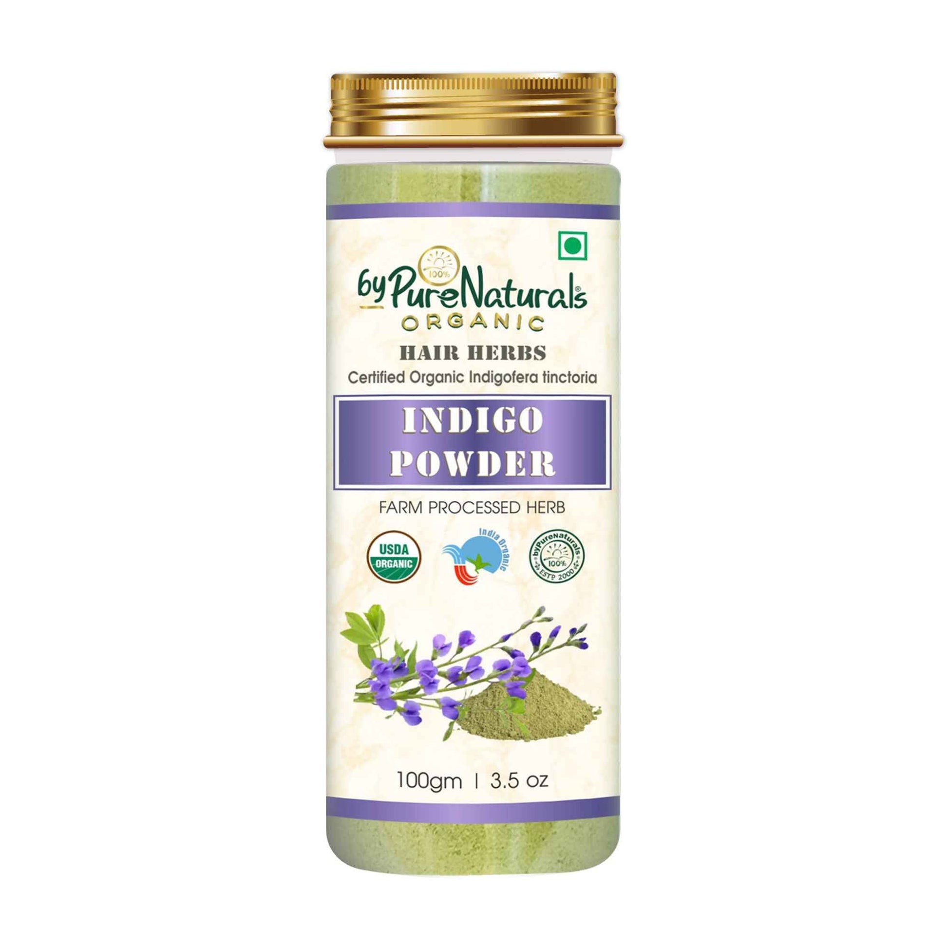 byPureNaturals Organic Indigo Powder