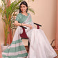 Shree Shyam Fashion The White Loom White Linen Cotton Saree