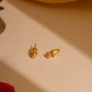 Ruby Raang Golden Studs | Swadesiicart