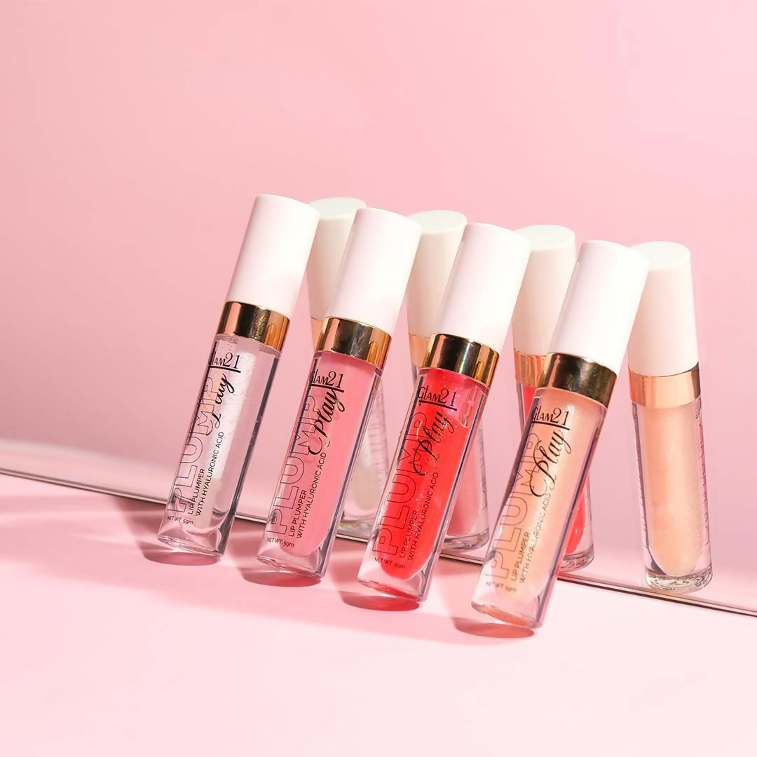 Glam21 Lip Plump Play Lip Plumper With Hyaluronic Acid - 02 Pink Struck - Swadesiicart