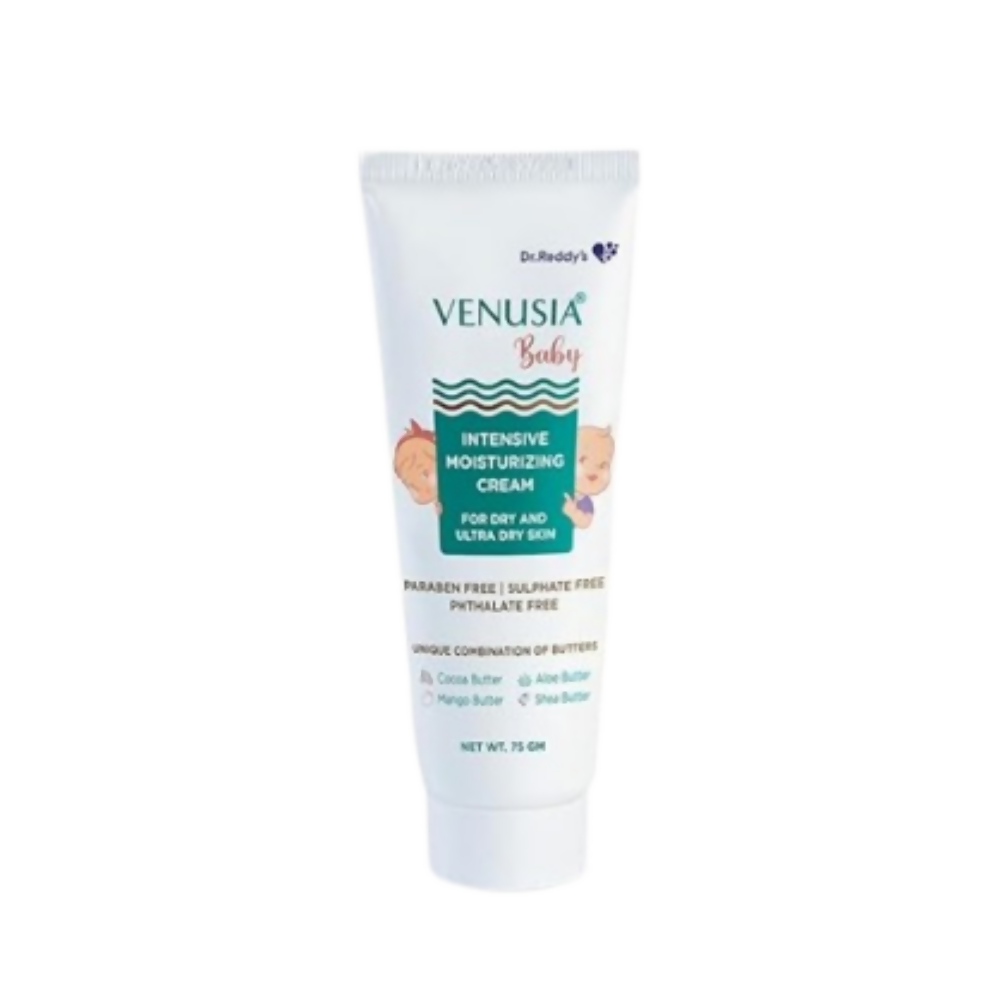 Dr. Reddy's Venusia Baby Intensive Moisturizing Cream | For Dry & Ultra-Dry Skin | Paraben & Sulphate-Free - Swadesiicart