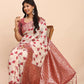 Shree Shyam Fashion Linen Cotton Maroon Saree
