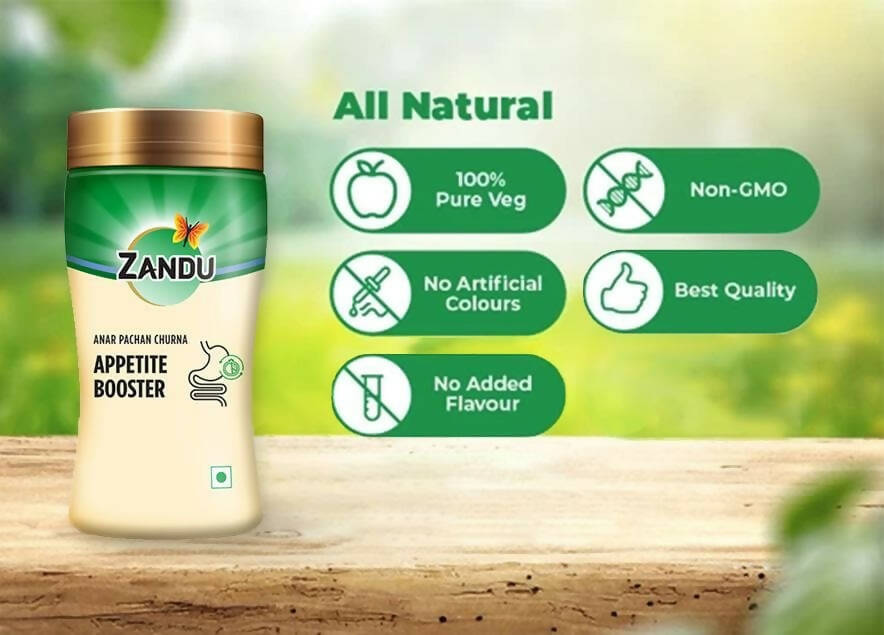Zandu Appetite Booster Anar Pachan Churna | Swadesiicart