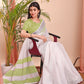 Shree Shyam Fashion The White Loom White Linen Cotton Saree