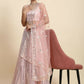 Jyoti Fashion Premium Pink Faux Georgette 3MM & 7MM Sequins Embroidery Lehenga Choli with Dupatta | Swadesiicart