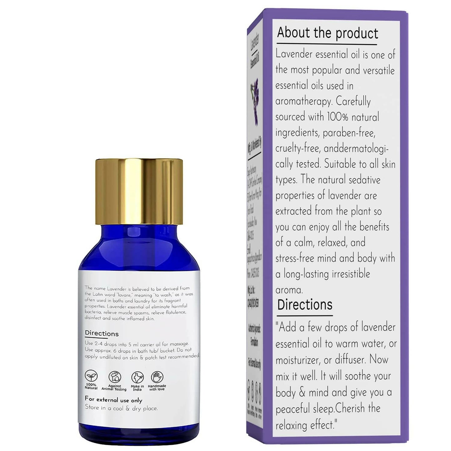 Sage Apothecary Lavender Essential Oil - Swadesiicart