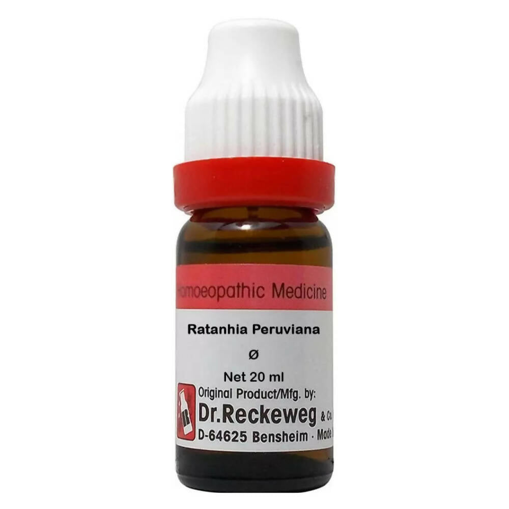 Dr. Reckeweg Ratanhia Peruviana Mother Tincture Q | Swadesiicart