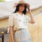 Juniper Pastel Green Whisper Co-Ord Set - Swadesiicart