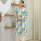 Juniper Multi Color Straight Kurta - Swadesiicart