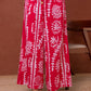Juniper Embroidered Co-Ord Set With Eyelet Shirt And Printed Wide-Leg Pants - Swadesiicart