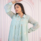 Juniper Mint Embroidered Cotton Kurta with Pant - Swadesiicart