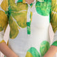 Juniper Green Floral Printed Viscose Kurta With Button Closure - Swadesiicart