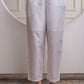Juniper Viscose Off White Embroidered Shirt, Cami & Pant Co-Ord Set With Zari Work - Swadesiicart