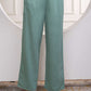 Juniper Sage Green Embellished Viscose Co-Ord Set With Bead Details - Swadesiicart