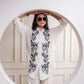 Juniper Viscose Linen Off White Embroidered Shirt And Pant Co-Ord Set With Thread Work - Swadesiicart