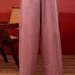 Juniper Onion Pink Solid Cotton Shirt And Pants Co-Ord Set With Thread Work - Swadesiicart