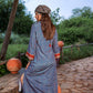 Juniper Teal Ethnic Motif Embroidered A-Line Kurta With Zari & Mirror Work - Swadesiicart