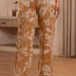 Juniper Mustard Floral Printed Co-Ord Set With Button Details - Swadesiicart