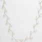 NVR Women's Gold-Polished Chain Transparent Beads Necklace | Swadesiicart