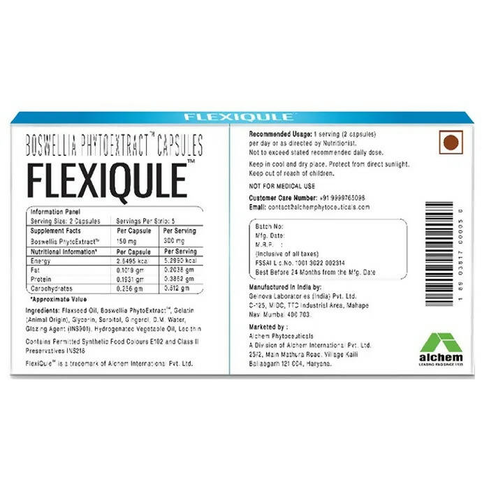 Alchem Life Flexiqule Capsules - Limited Time Offer - Swadesiicart