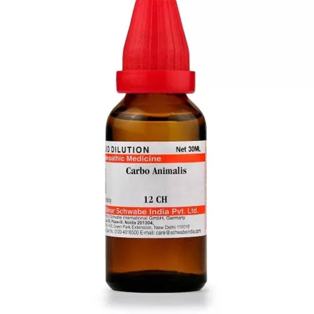 Dr. Willmar Schwabe India Carbo Animalis Dilution | Swadesiicart