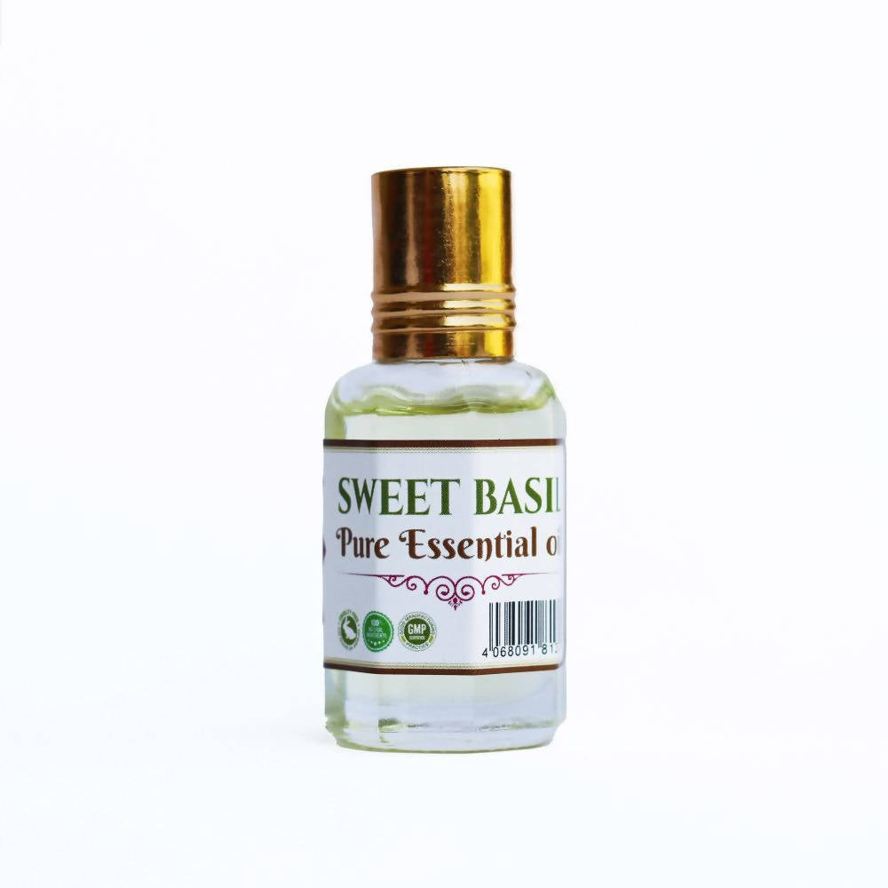 Wonder Herbals Sweet Basil Essential Oil | Swadesiicart
