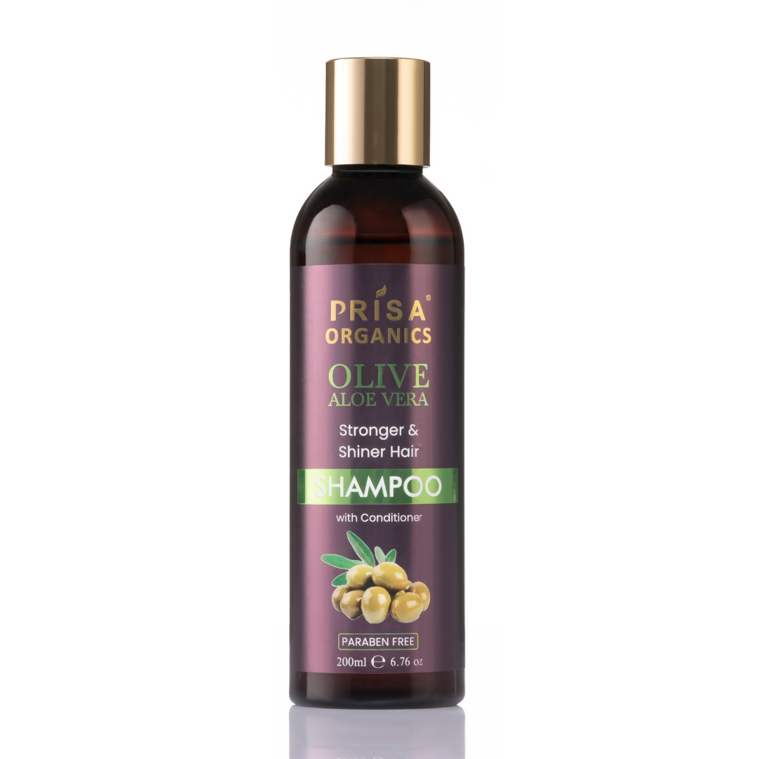 Prisa Organics Olive and Aloe Vera Shampoo - Veda Herbal Concept