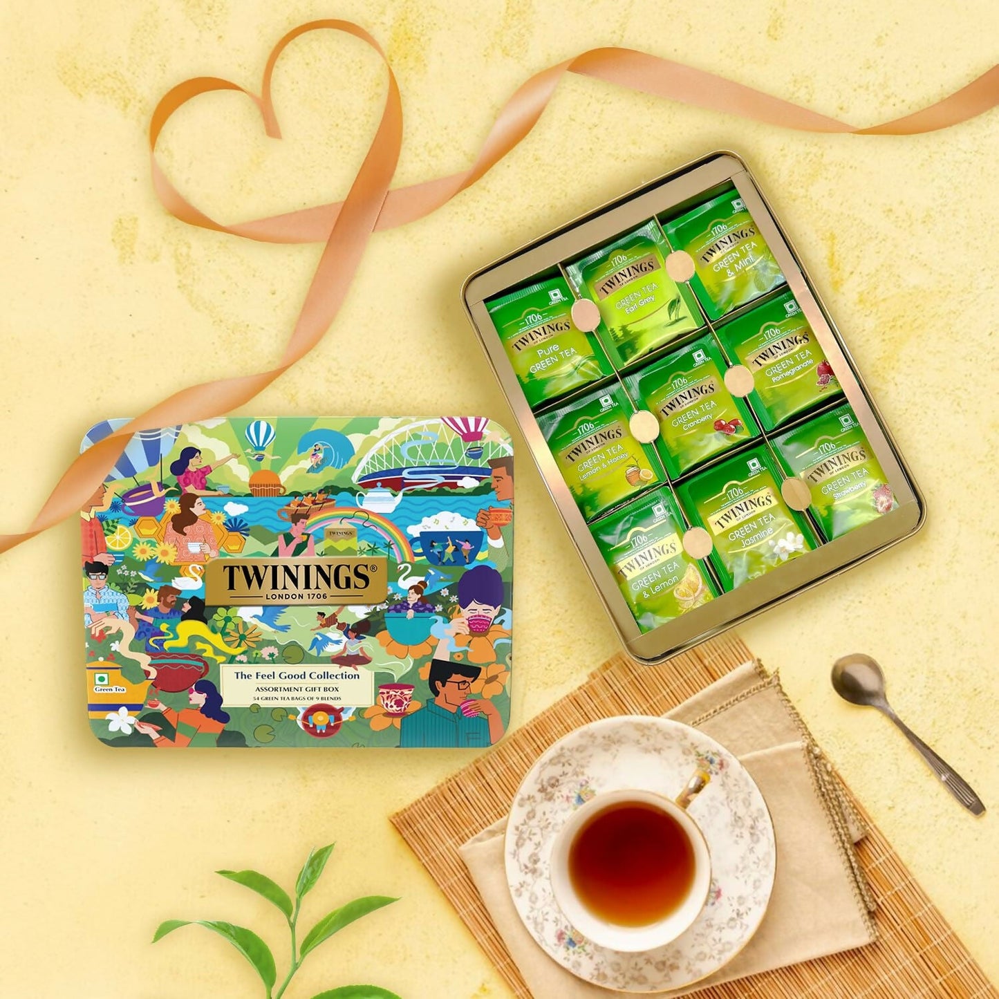 Twinings The Feel Good Collection Assortment Tea Gift Set | Swadesiicart