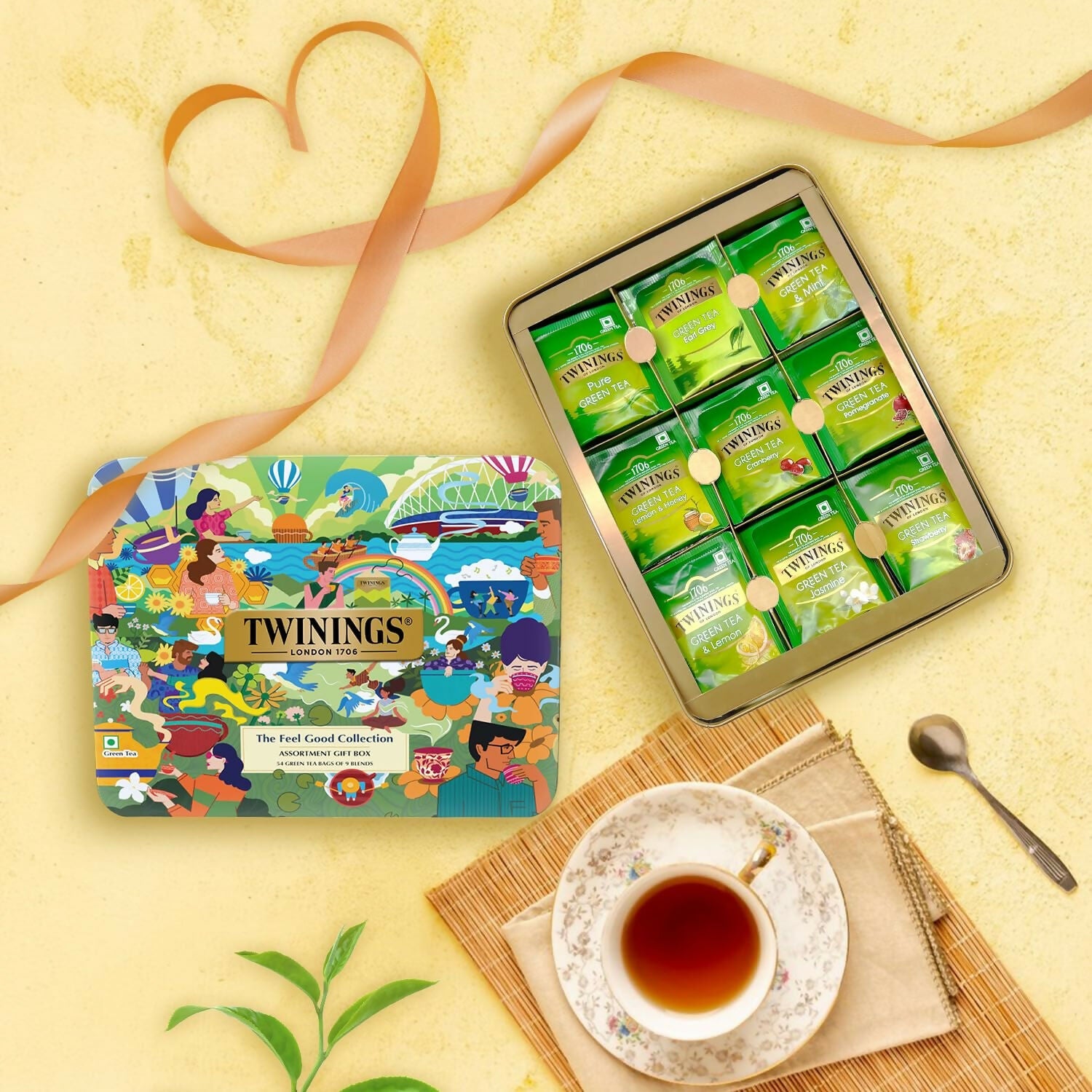 Twinings The Feel Good Collection Assortment Tea Gift Set | Swadesiicart