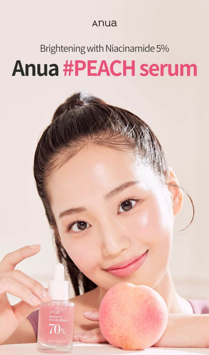Anua Peach 70% Niacinamide Serum Brightening Hydrating Face Serum, Reducing Melanine Daily Clean Beauty - Korean Skincare | Swadesiicart