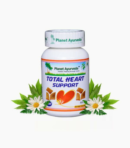 Planet Ayurveda Total Heart Support Capsules - Planet Ayurveda