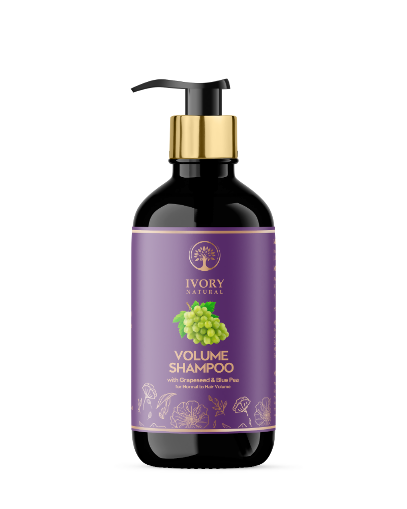 Ivory Natural Hair Volume Shampoo For Thicker And Voluminous Hair | Swadesiicart